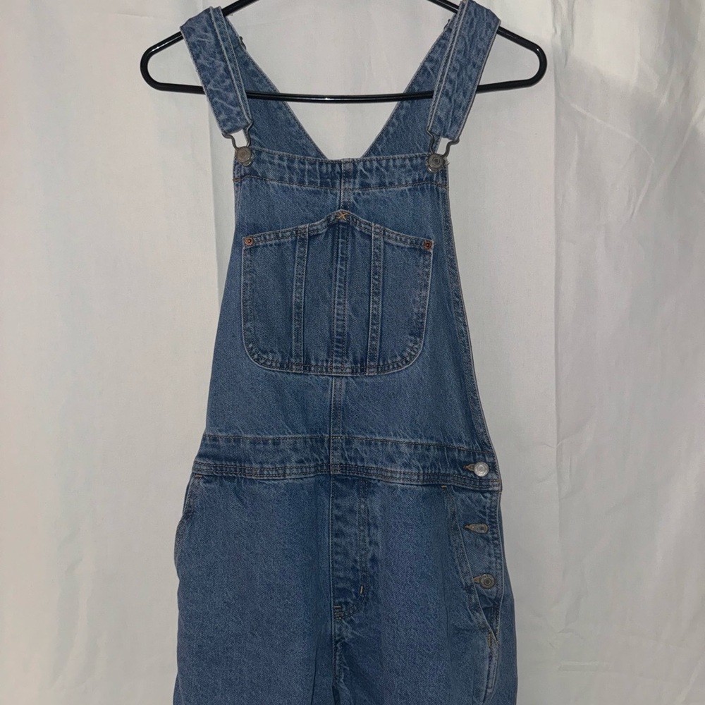 Old Navy Classic Blue Denim Overalls
